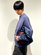 画像をギャラリービューアに読み込む, Cotton nylon sweatshirt