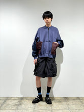 画像をギャラリービューアに読み込む, Cotton nylon sweatshirt