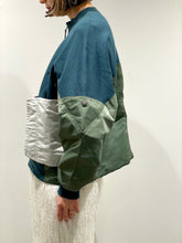 画像をギャラリービューアに読み込む, Cotton nylon sweatshirt