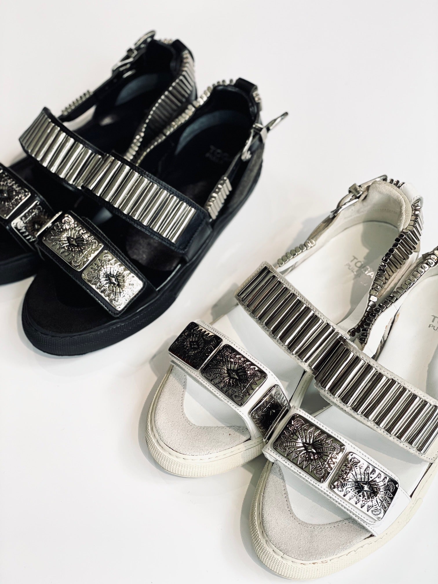 toga メタルスニーカー　サンダル　メンズ　43 Metal sneaker sandal（MENS） – FUKIONLINE