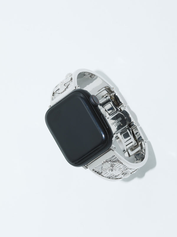 Metal watch belt