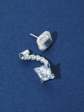 Half hoop pierced earring SILVER