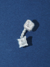 Half hoop pierced earring SILVER
