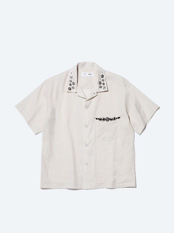 Plain weave metal S/S shirt