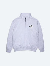 Half zip sweatshirt