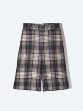 Tartan check shorts