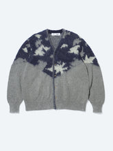 Mohair knit cardigan