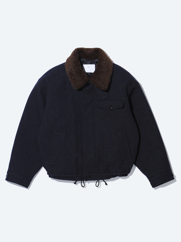 Melton blouson