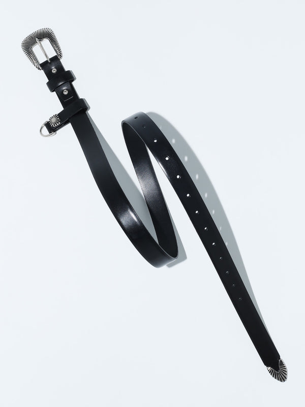 Metal buckle belt & key ring