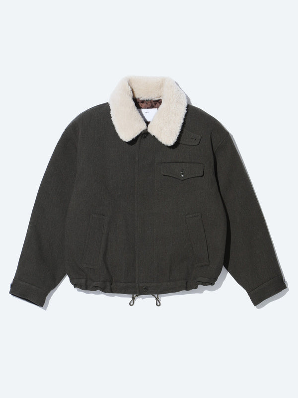 Melton blouson
