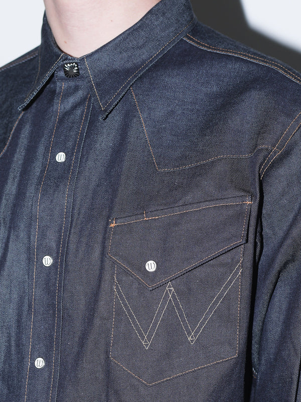 DENIM SHIRT TOGA×WRANGLER