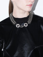 画像をギャラリービューアに読み込む, Metal chain necklace

