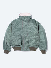 Nylon twill reversible blouson