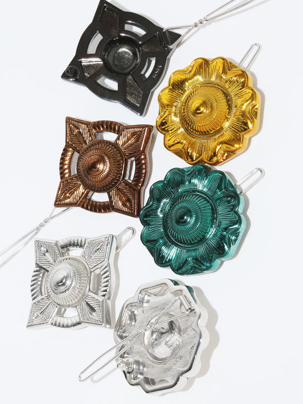 Concho hair pin set