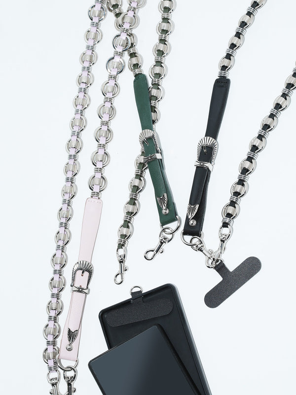 Ring metal phone strap