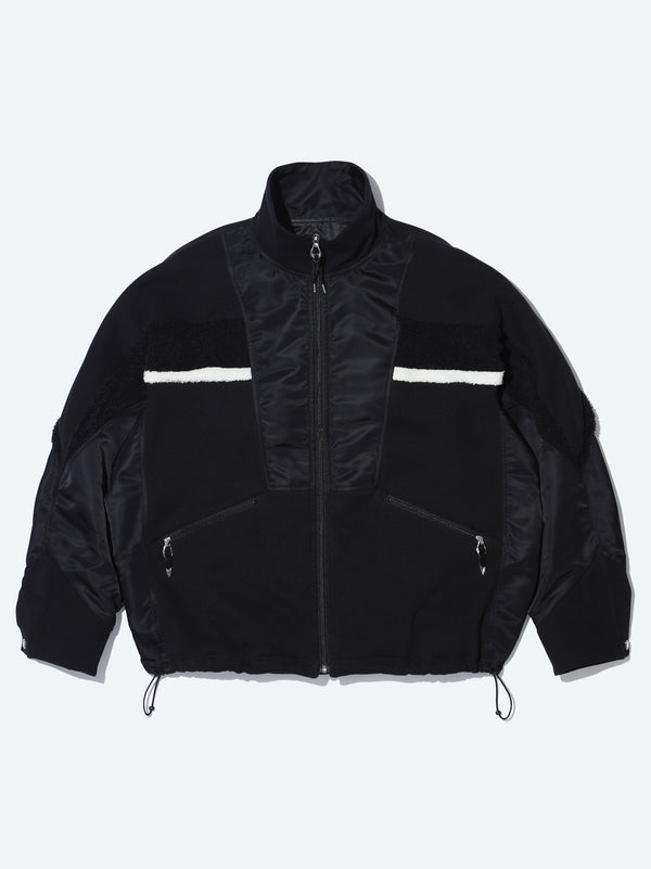 French terry blouson
