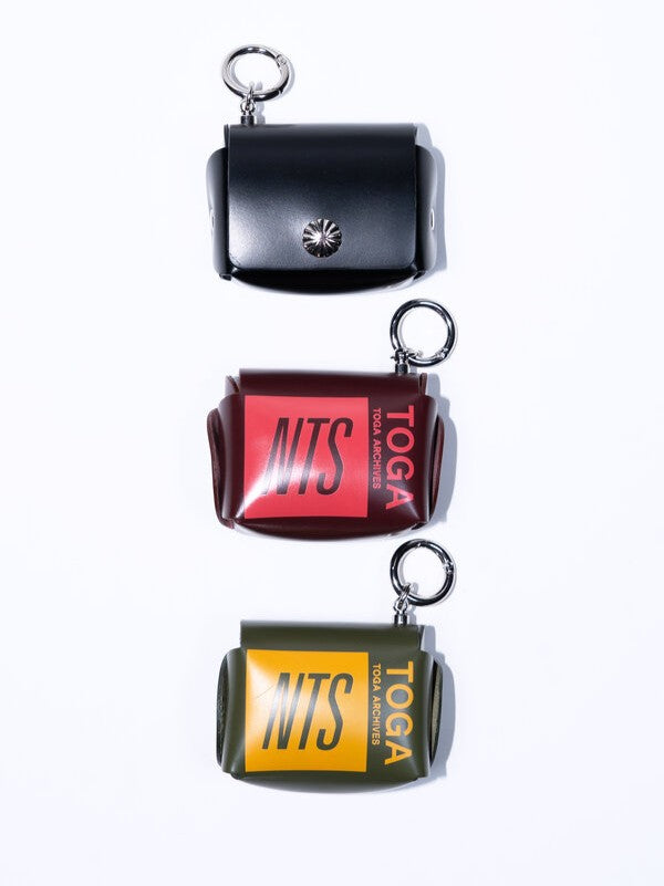 Leather earphone case TOGA×NTS