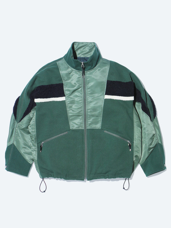 French terry blouson