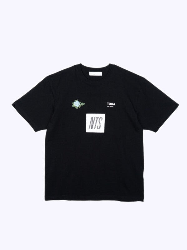 Logo print T-shirt TOGA×NTS