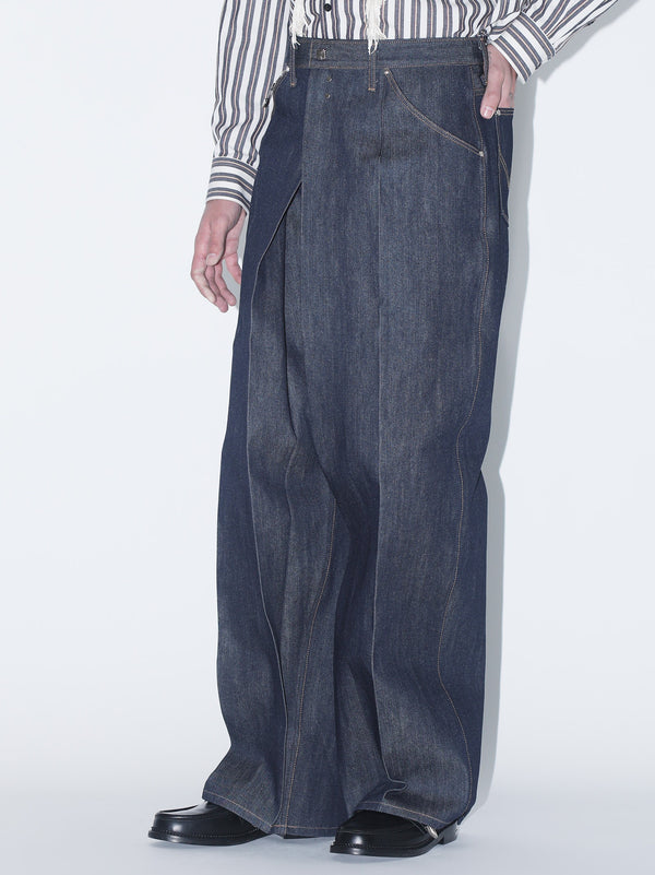 WIDE DENIM TROUSERS TOGA×WRANGLER