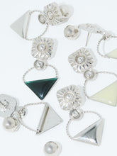 Triangle pierced earrings