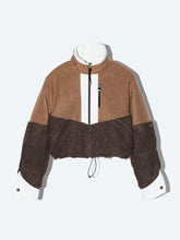 Wool jersey blouson
