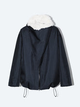 Taffeta bonding blouson