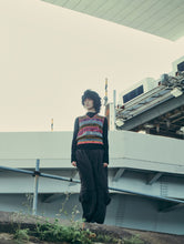 3D FAIR ISLE KNIT VEST