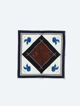Flower print scarf