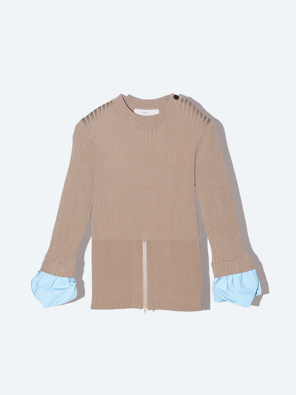 Rib knit top