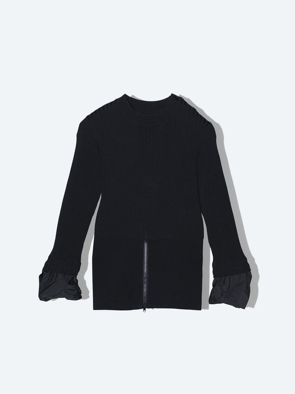 Rib knit top
