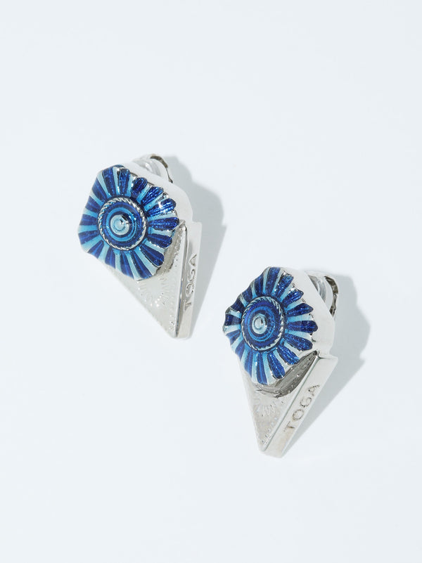 Metal earrings
