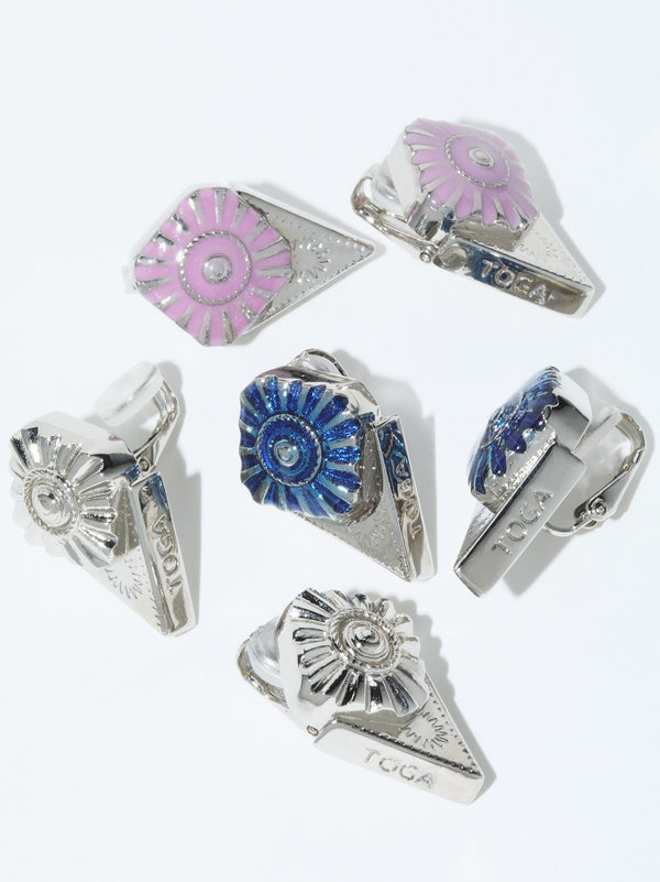 Metal earrings