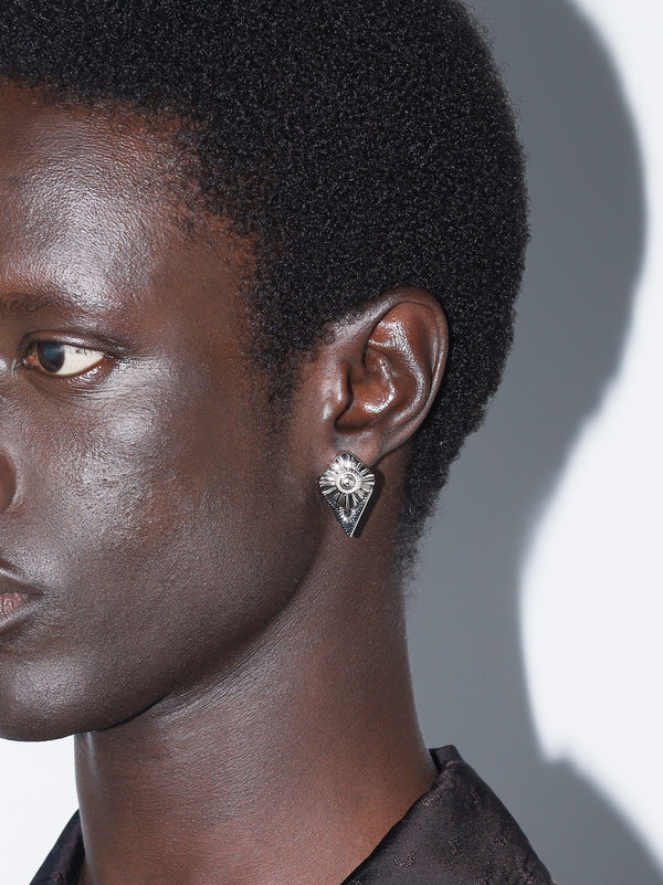 Metal earrings