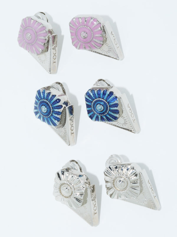 Metal earrings