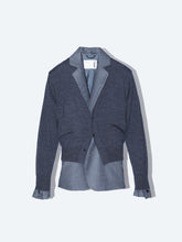 Knit docking jacket