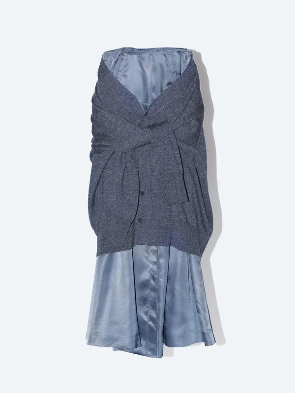 Knit docking skirt