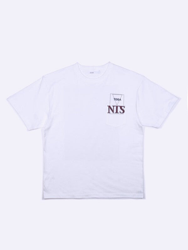 Buck print T-shirt TOGA×NTS