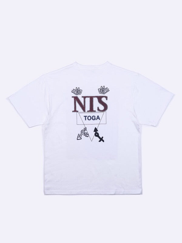 Buck print T-shirt TOGA×NTS