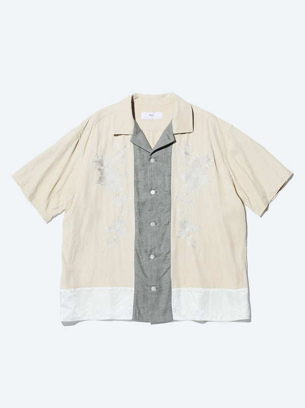 Rayon silk twill shirt