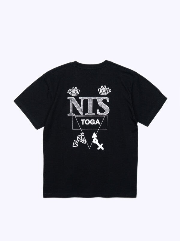 Buck print T-shirt TOGA×NTS