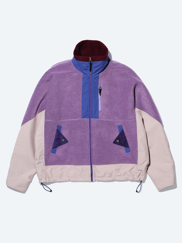 Wool jersey blouson