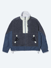 Wool jersey blouson