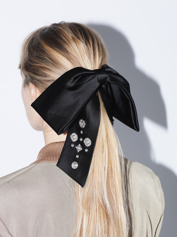 Ribbon hair clip