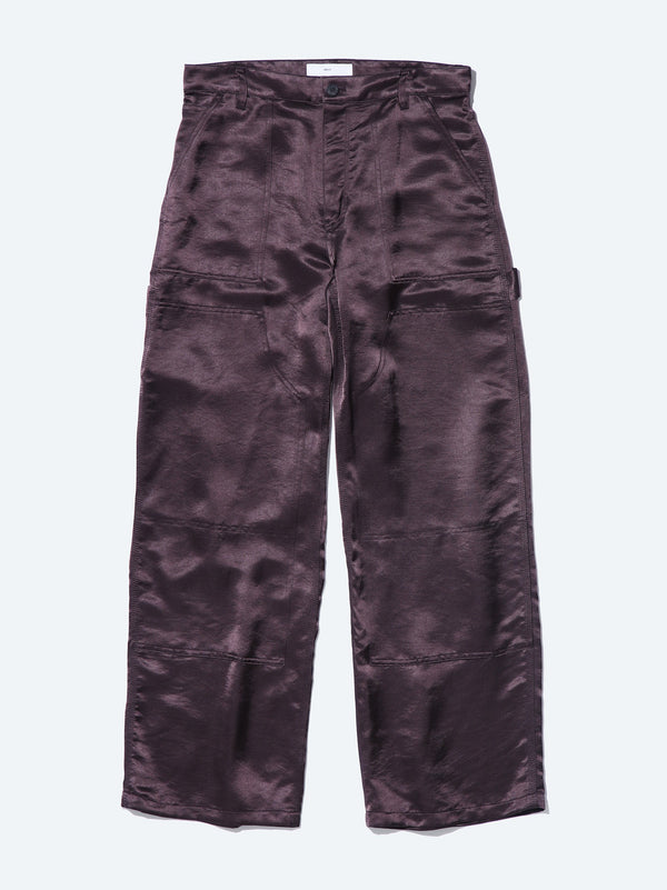 Satin painter pants
