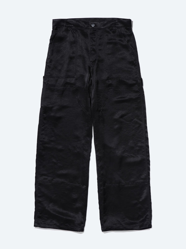 Satin painter pants