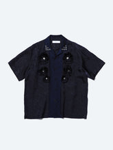 Cupra jacquard flower shirt