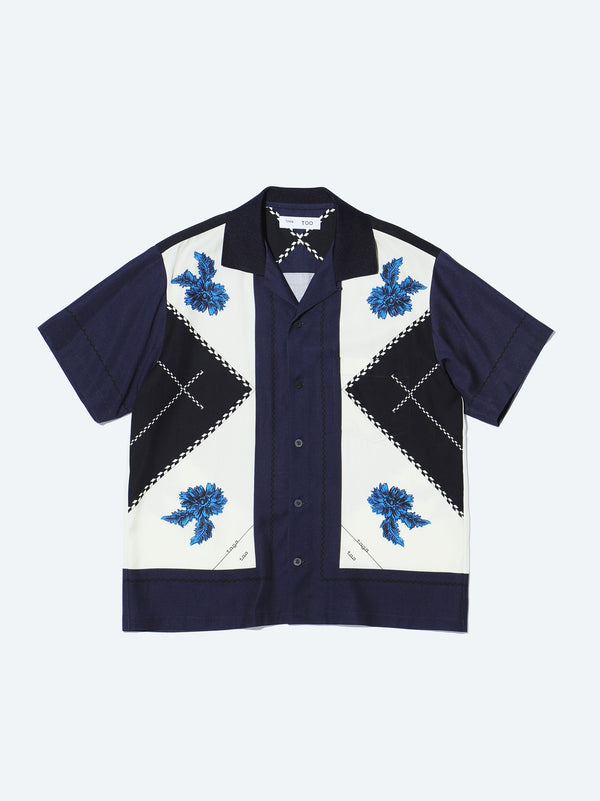 Inner print short sleeve shirt