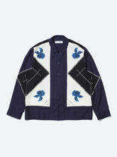 Inner print long sleeve shirt