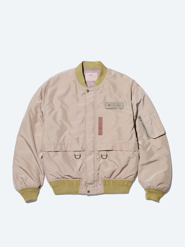 High count taffeta blouson